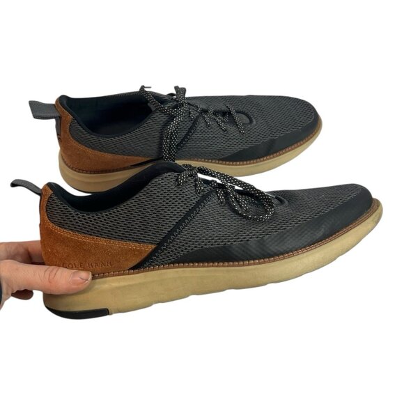 Cole Haan Grand Atlantic Grand 360 Casual Sneakers Gray Brown Shoes Mens Size 12 - Picture 2 of 6